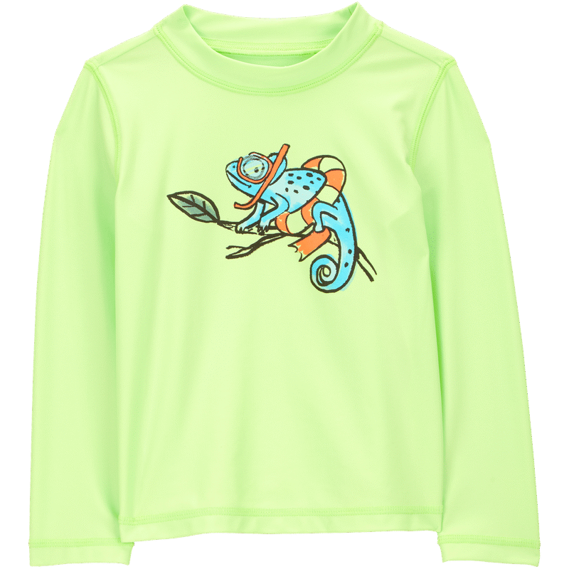 Toddler Boy Iguana Long-Sleeve Rashguard
